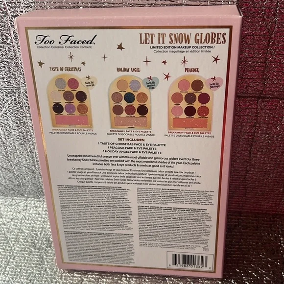 Too Faced Let it Snow Globes Set